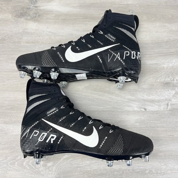 Nike Vapor Untouchable 3 Elite Flyknit Football Detachable Cleats 12 BV6699-001 - Picture 8 of 10